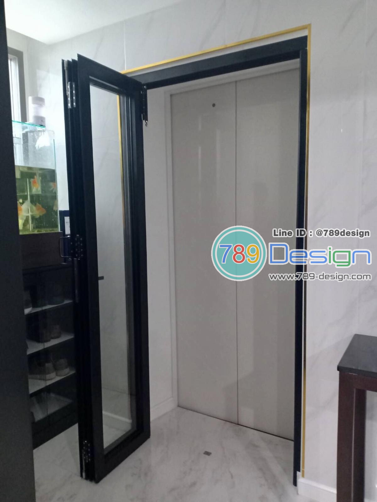 บานเฟี้ยมรางบน ไม่มีรางล่าง บานเฟี้ยมรางบน ไม่มีรางล่าง