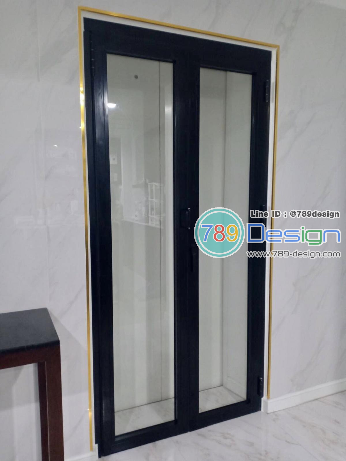 บานเฟี้ยมรางบน ไม่มีรางล่าง บานเฟี้ยมรางบน ไม่มีรางล่าง