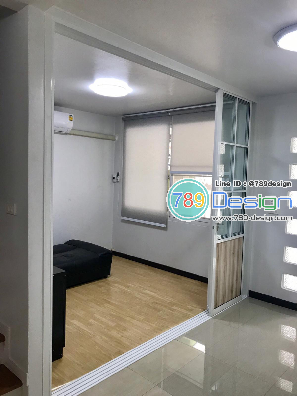 บานเลื่อนซ้อน4บานอิสระเสริมเส้นคาดกรุด้วยแผ่นไม้ บานเลื่อนซ้อน4บานอิสระเสริมเส้นคาดกรุด้วยแผ่นไม้