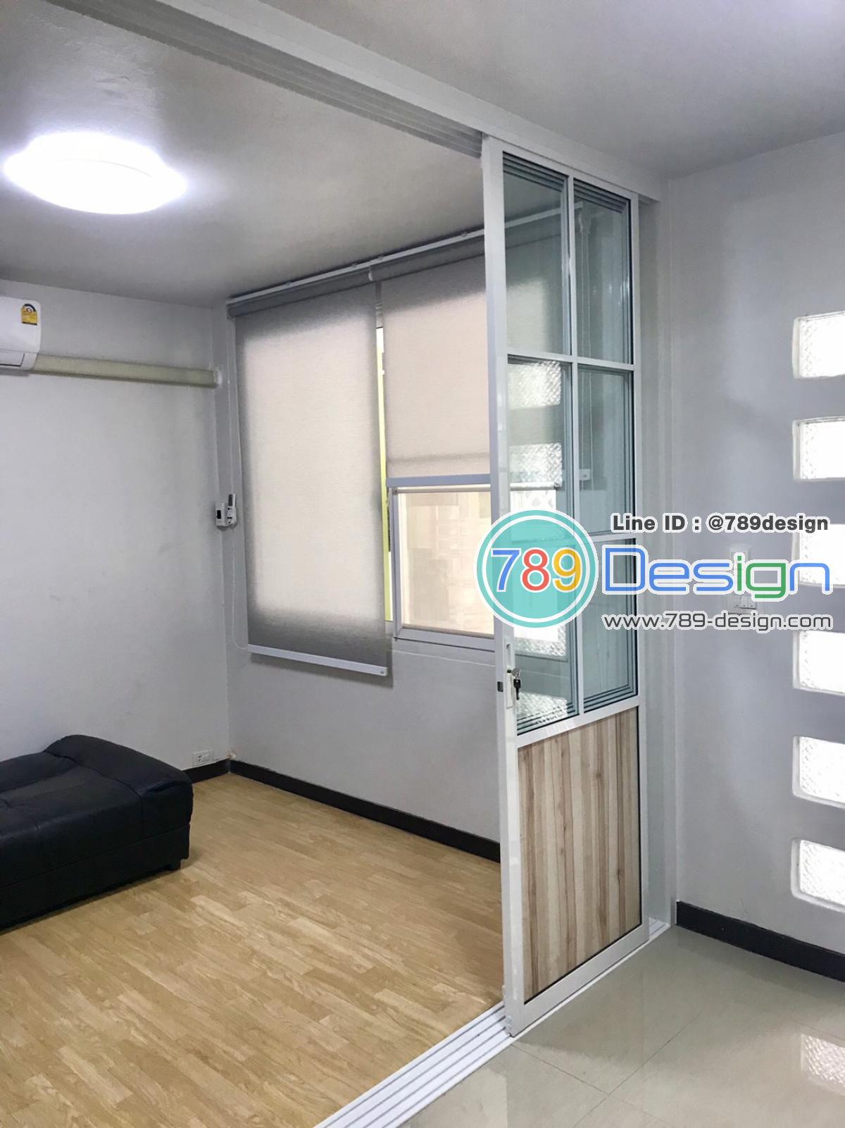 บานเลื่อนซ้อน4บานอิสระเสริมเส้นคาดกรุด้วยแผ่นไม้ บานเลื่อนซ้อน4บานอิสระเสริมเส้นคาดกรุด้วยแผ่นไม้